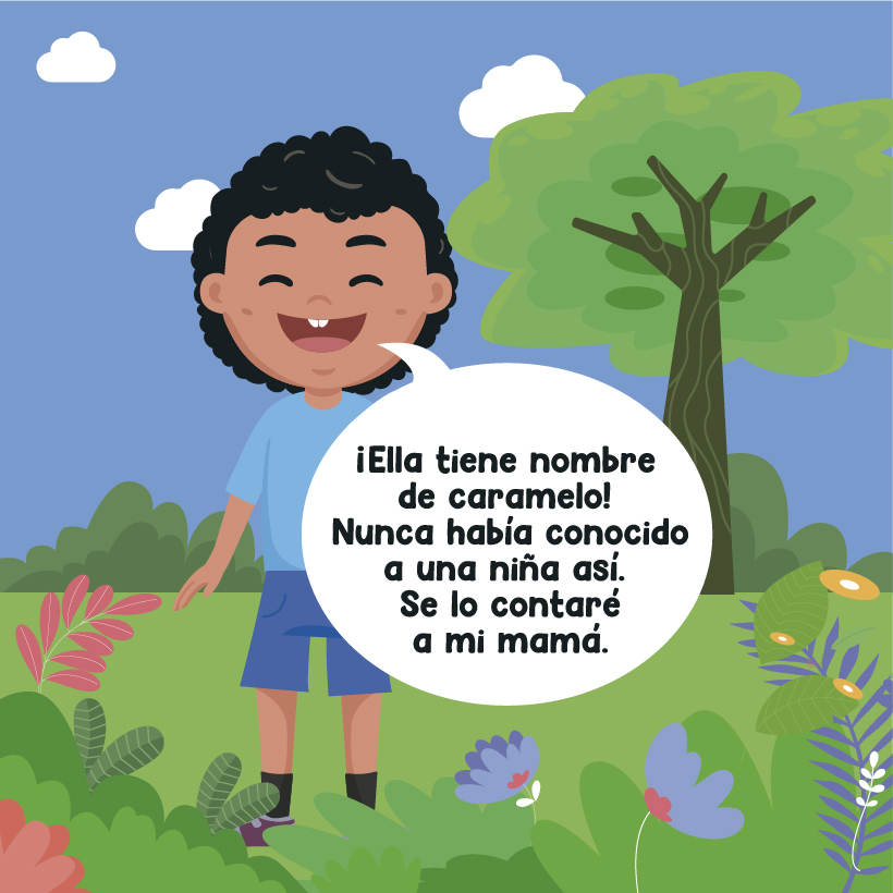 La niña con nombre de caramelo